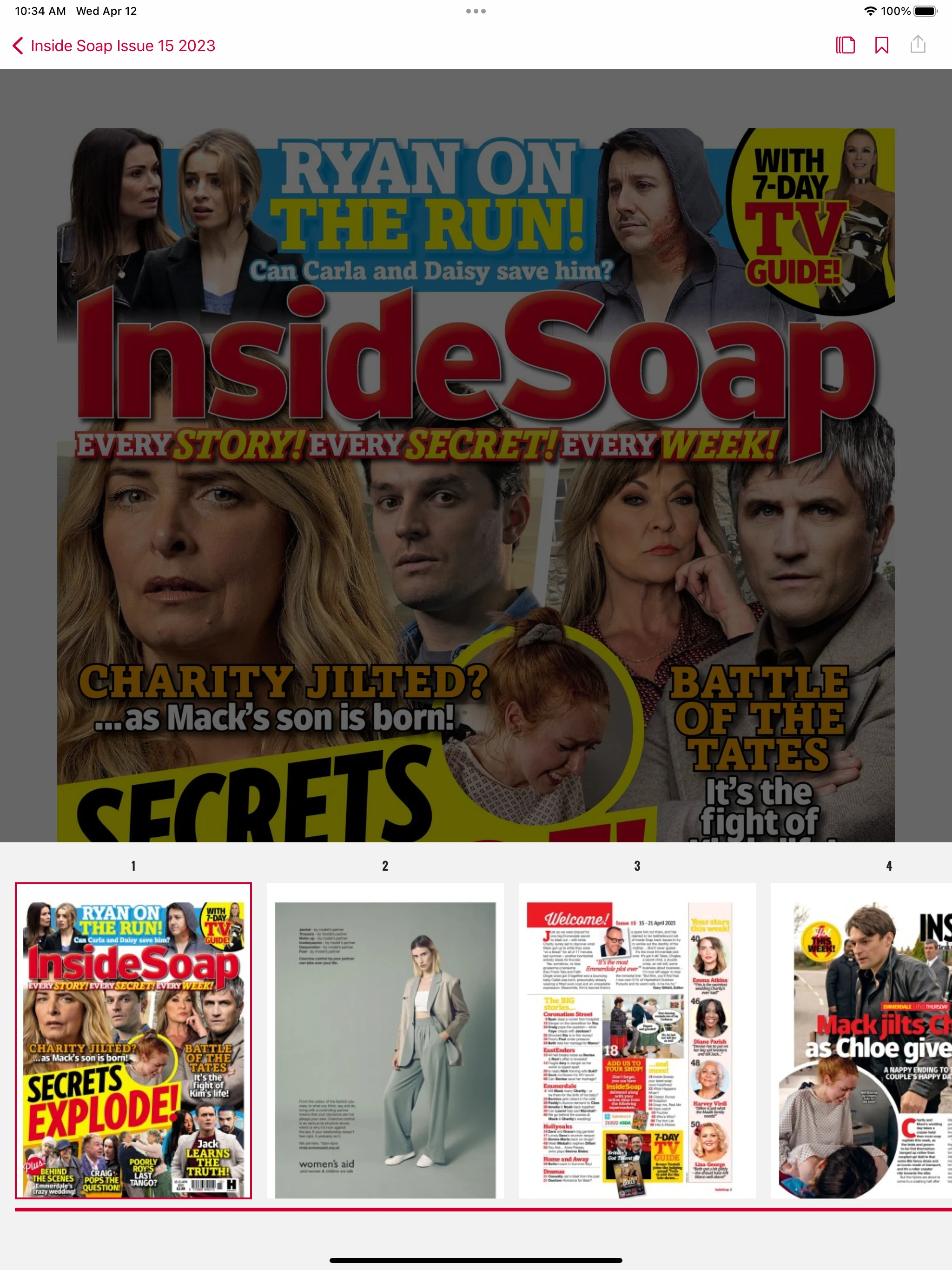 Inside Soap UK screenshot