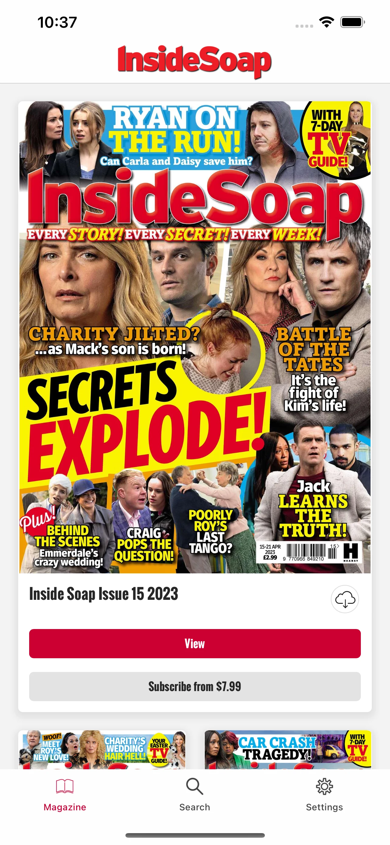 Inside Soap UK screenshot